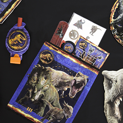 Jurassic World Favor Bag and Party Favors