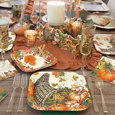 Thanksgiving Party Supplies - Friendsgiving Ideas